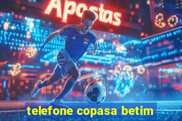 telefone copasa betim